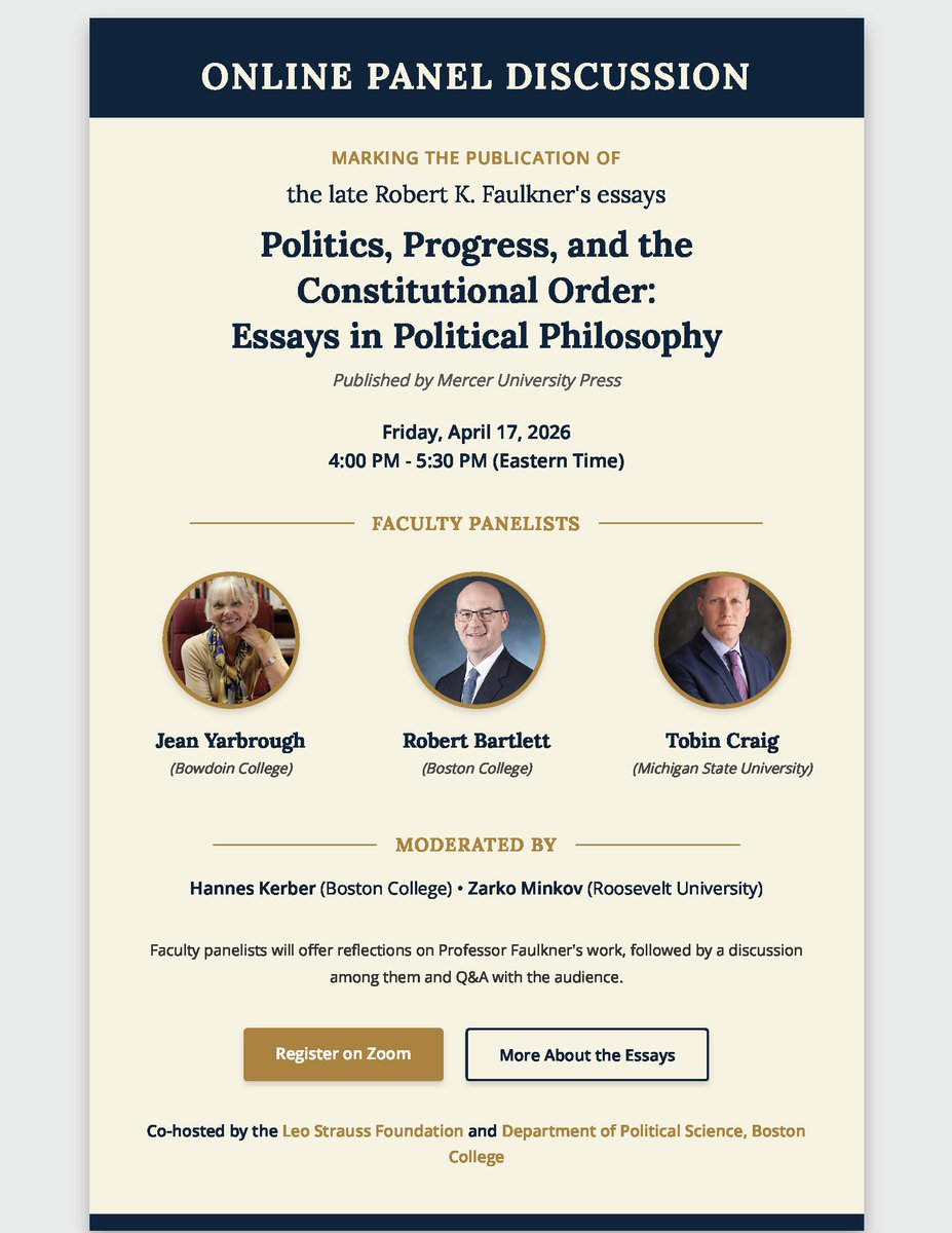 Leo Strauss Foundation tweet media