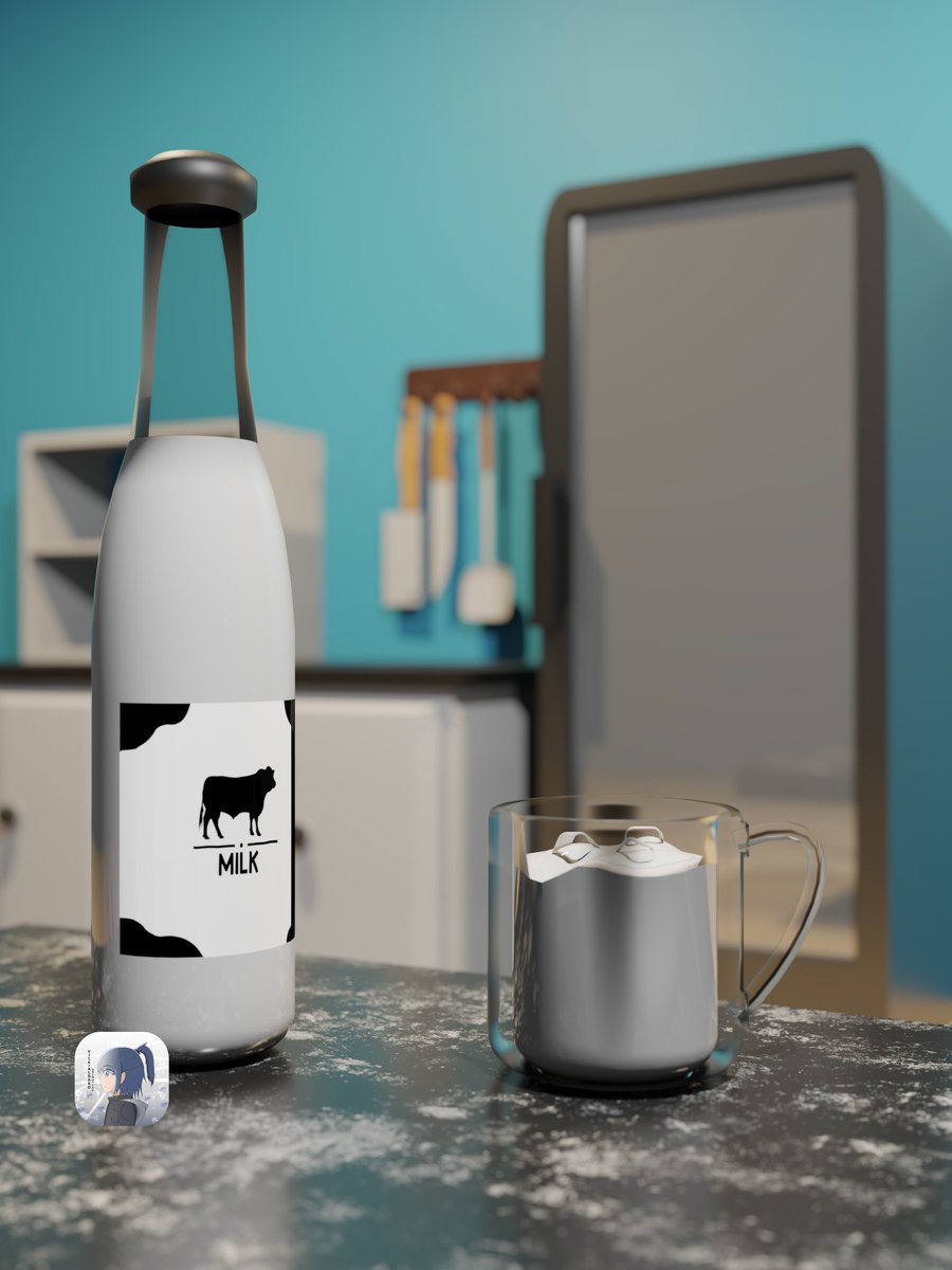 vickaldaro's tweet image. Design Milk Promotion 3d 
•
•
#blender3d #blendercommunity #blendercycles #milk3d #3d #3dmodeling #tabledecor #decoration