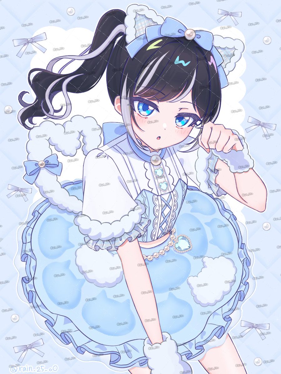 go_25o's tweet photo. 最新のイラストです♪
（あいこんもかえてみました✨）
 #有償依頼募集中 #有償依頼 https://t.co/eVytx0Trqg