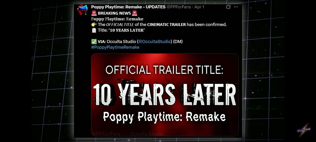 Poppy Playtime: Remake - UPDATES tweet media