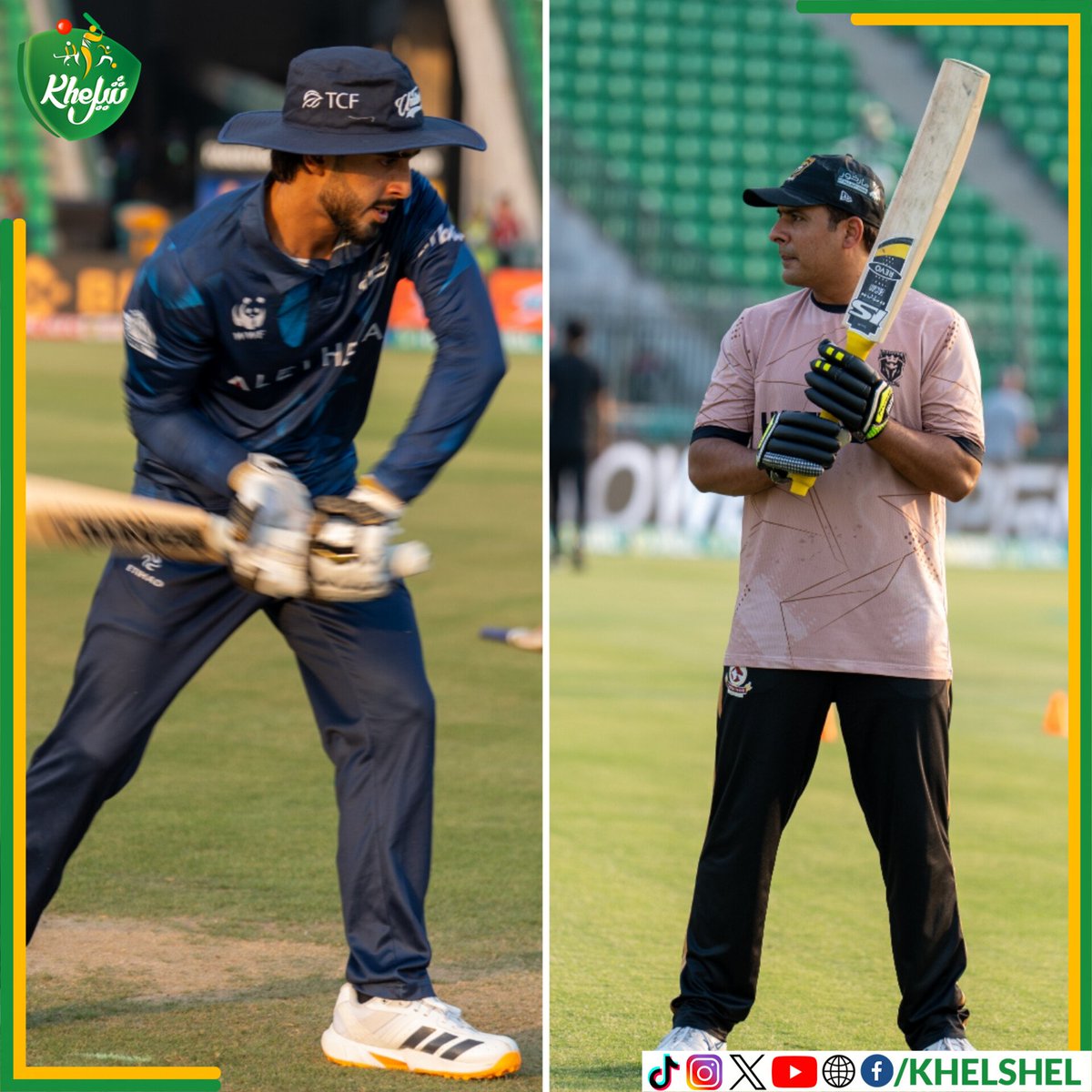 khelshel's tweet photo. All set for the eliminator between Islamabad United and Hyderabad Kingsmen, who are you rooting for? 🤔
#Cricket | #Pakistan | #SharjeelKhan | #SameerMinhas | #PSL11 https://t.co/jdyoDAj2Ww