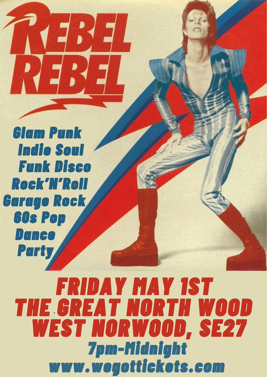 Rebel Rebel Club Night - West Norwood tweet media