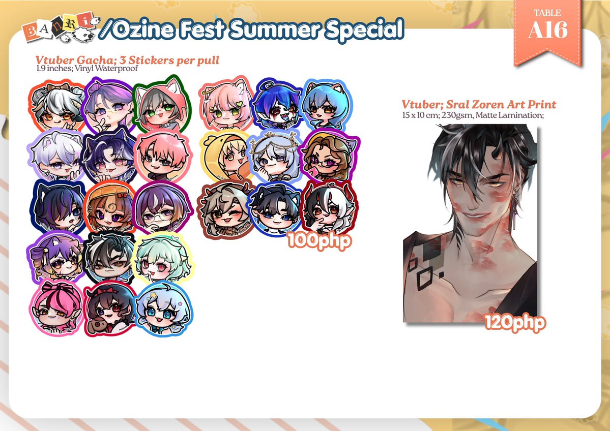 BanriVT ˚⟡˖ ࣪ @OZINE FEST SUMMER SPECIAL tweet media