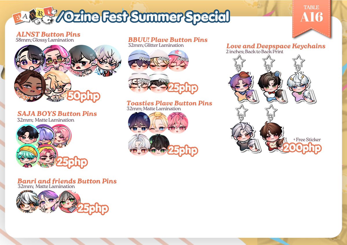 BanriVT ˚⟡˖ ࣪ @OZINE FEST SUMMER SPECIAL tweet media