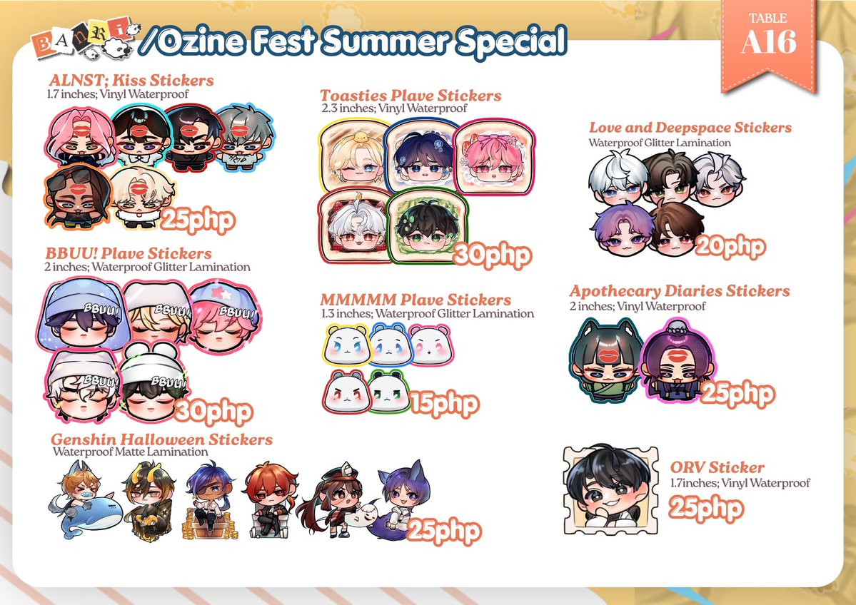 BanriVT ˚⟡˖ ࣪ @OZINE FEST SUMMER SPECIAL tweet media