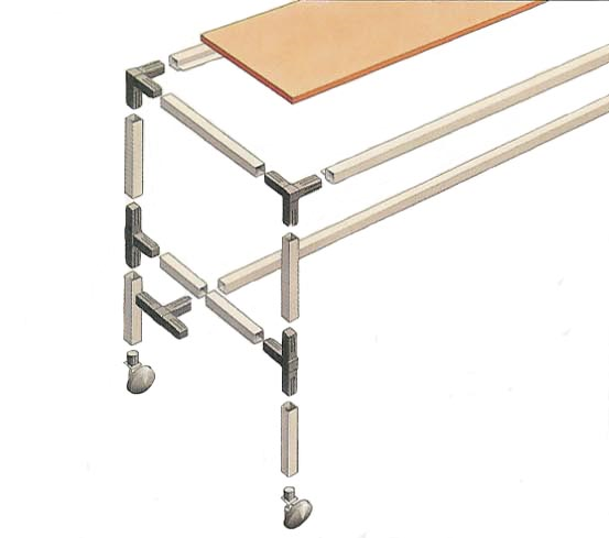 EZTube_Official's tweet image. Modular aluminum extrusion by EZTube for machine guards, workstations, carts, and custom frames. No welding required. Fast assembly, strong, lightweight, and flexible for industrial use. Start at eztube.com #AluminumExtrusion #Manufacturing #Museums #Displays #Frames