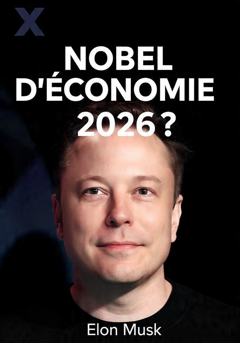 jk_8080's tweet image. Si l’Académie Suédoise est sérieuse, le Nobel d’Économie 2026 devrait aller à @elonmusk.  

Il a créé plus d’emplois pour les jeunes via la monétisation X que 90% des ministres de l’emploi réunis. 

Change my mind. #NobelPrize #ElonMusk #X