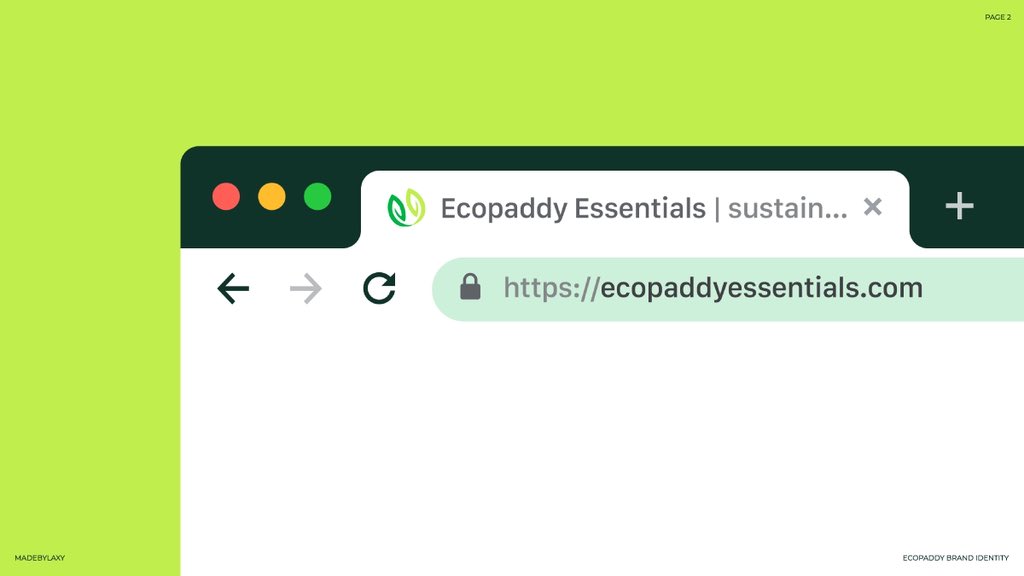 thislaxy's tweet photo. Identity design for Ecopaddy Essentials, designed to preach sustainability. https://t.co/u4rAJz6CmE