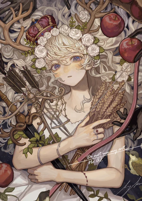 星座 #絵師100人展 ※作品の一部です