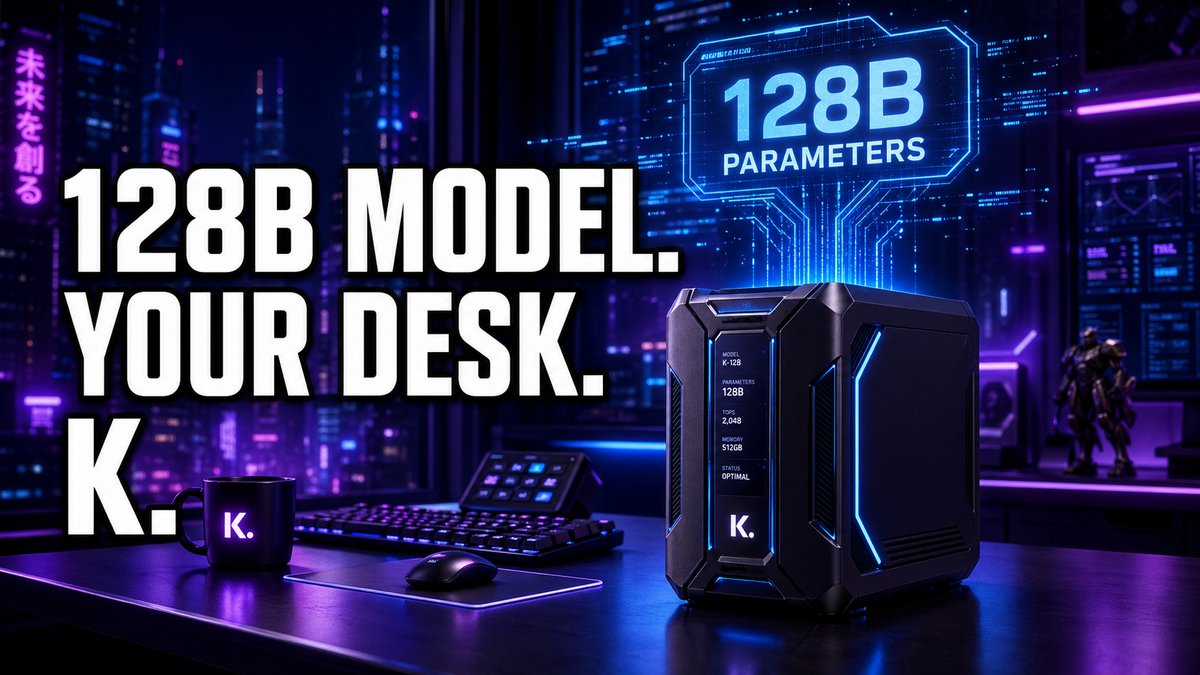 i'm about to run a 128b model on my desk. for $2k.

amd confirmed the ryzen 395 halo box ships in june. 128gb unified memory. photos leaked. community is losing it.

that's enough to run frontier-class models locally. no api calls. no rate limits. no keyword-based quota drains.