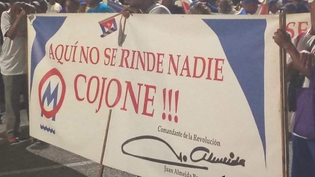 Es difícil encontrar en todo el mundo una celebración del #1Mayo tan masiva y colorida como la de #Cuba. ¡Felicidades a todos! #LaPatriaSeDefiende