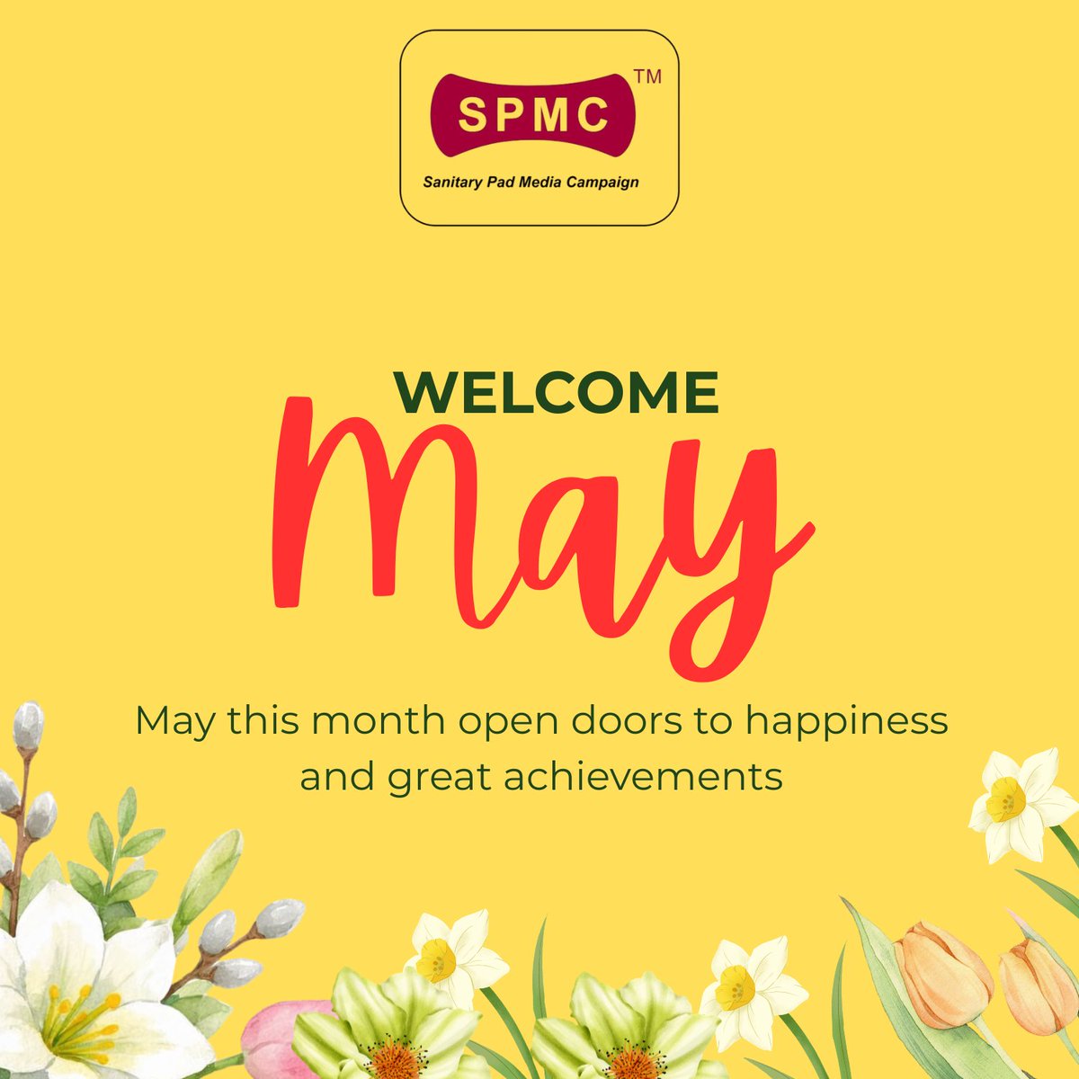 SanitaryMediaC's tweet image. Welcome to May
Like every monthly cycle, this month brings fresh opportunities your way. Grab it with both hands and make the most of it.  
Happy new month. Welcome to a month of all possibilities (as long as you set your heart on it).
#SanitaryPadMediaCampaign 
#SPMC
#Periods