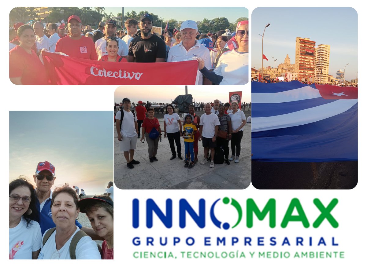 BettyPe70981158's tweet photo. Por #Cuba, por #FidelPorSiempre #LaPatriaSeDefiende.
Por la paz, la vida, y por los trabajadores hoy celebramos el #DíaInternacionalTrabajadores
#INNOMAX #CITMA https://t.co/iiseWCDHUo