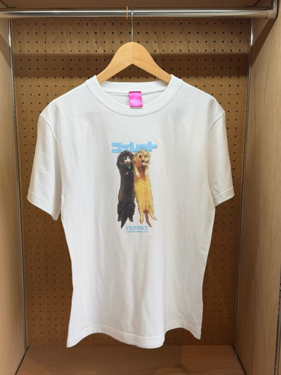 Creatursholic_0's tweet photo. 〜商品紹介〜
フェレット2匹ver
ｻｲｽﾞ110〜XXL
仲良く2匹並んでだらーーーん꜀(.௰. ꜆)꜄
かわいすぎる…！
#フェレットTシャツ #フェレット https://t.co/IpHTmOkOW1