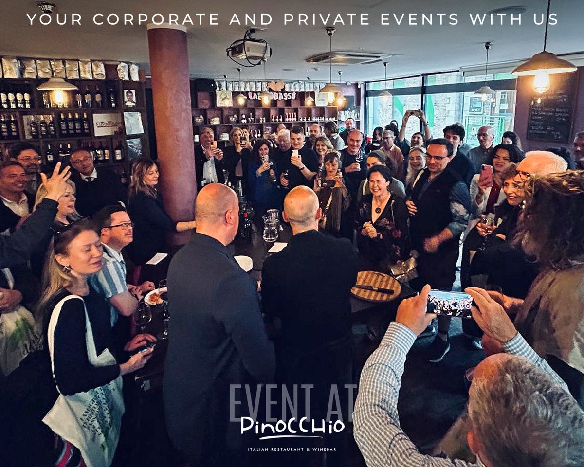 flavourofitaly's tweet image. 🥳 Corporate events, private parties or cooking events? Pinocchio is the answer!😌
We are here to look after everything and make your #event a special one🤩😁
Discover more here 👉 pinocchio.ie/home/corporate…

#business #meeting #businessmeeting #businesslunch #corporateevent #party