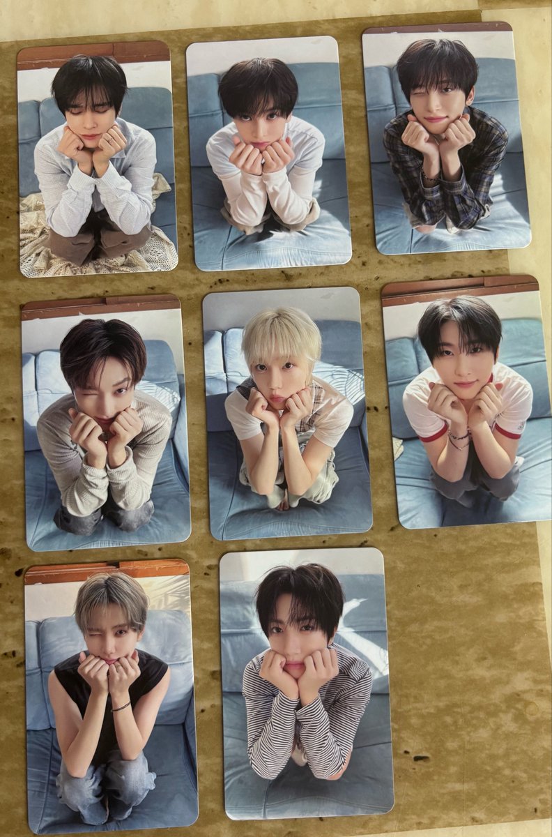iwantradee's tweet photo. 크래비티 스스퀘 특전, 프리리스닝 포카 양도합니다. 디엠이나 옾챗 주세요

크래비티 cravity 세림 앨런 정모 우빈 원진 민희 형준 태영 성민 https://t.co/xqHqA1ciI1