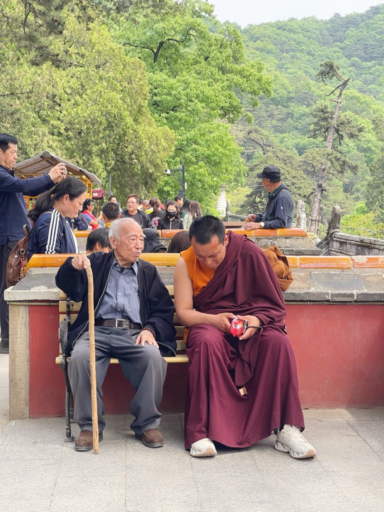 WorldlyBrief's tweet photo. Tanzhe Temple reflects traditional Chinese principles of site selection and spatial order.

Located in the western hills of Beijing, it is embedded within a բնական landscape, using mountains and water systems in line with Feng Shui to create environmental harmony. The temple follows a clear north–south axial layout with hierarchical courtyards, similar to imperial planning logic, reinforcing order and movement.

Today, it also illustrates modern planning challenges: balancing heritage conservation, tourism access, and ecological protection within Beijing’s peri-urban green belt.
#tanzhe #beijing #architect #urbanplanning