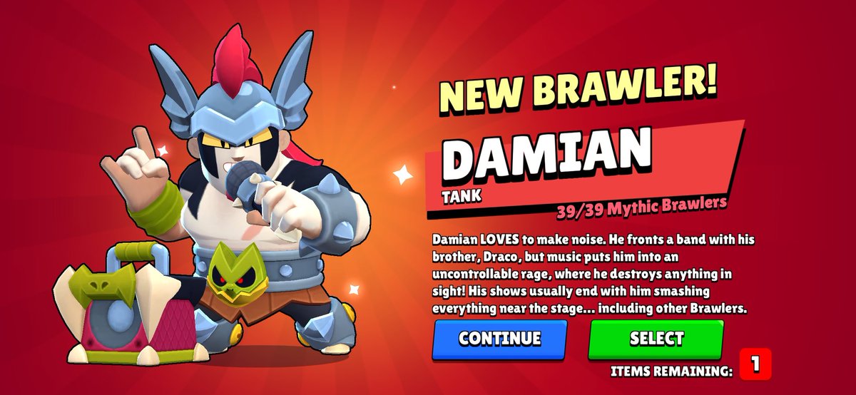 broadam1566263's tweet photo. @BrawlNetworkX No way I actually got him from that😭.
Thx a bunch https://t.co/b1ozTTJCiX