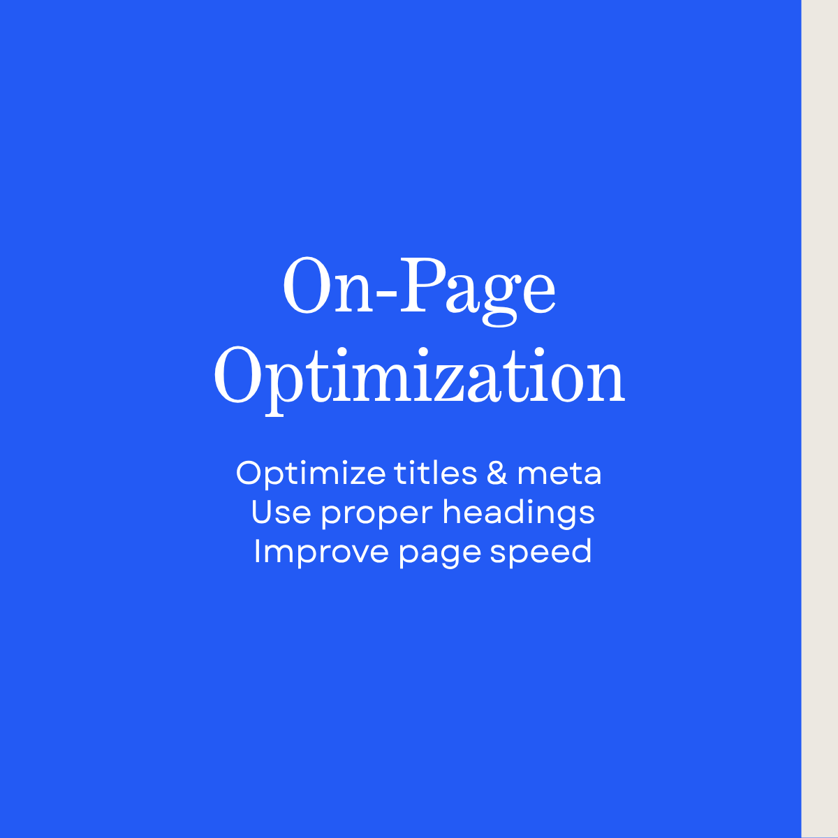 divdivya_'s tweet photo. SEO is a process, not a shortcut.
Research → Optimize → Create → Improve
Stay consistent.
#SEO #DigitalMarketing #Marketing #Growth #ContentMarketing https://t.co/oEyzH9bwa8