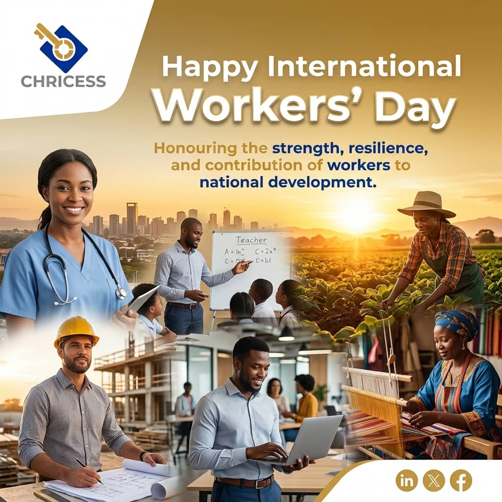 ChricessGhana's tweet image. Honouring the strength, resilience, and contribution of workers to national development.
Happy Workers’ Day to every hand building our future.

#WorkersDay #MayDay #Resilience #Productivity #BusinessConsultants #ChricessPartners