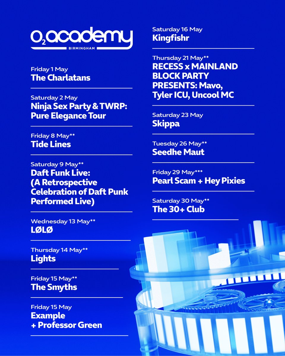 O2 Academy Birmingham tweet media