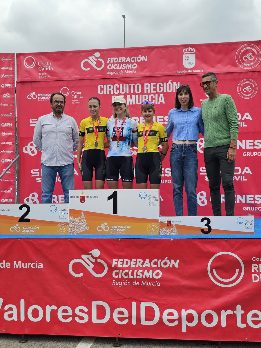 Valverde_Team's tweet photo. 🚴🏻‍♀️ Después de la competición, momento de celebrar en podio y junto al Suzuki S-Cross de @Suzuki_Murcia los magníficos resultados en el Critérium Ciudad de Murcia.

🔝 Una puesta a punto y una carrera muy explosiva perfecta para preparar el regreso a la Copa de España ☺️ https://t.co/gQNyJFyK5o