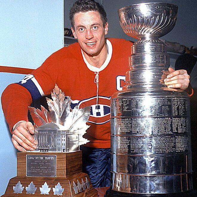 CraigBaird's tweet photo. On this day in 1965, the Montreal Canadiens defeated the Chicago Black Hawks and won the Stanley Cup.
It was the first time a Stanley Cup Final game was played in May.
Jean Beliveau won the first Conn Smythe Trophy as Playoff MVP. He had 18 points in 13 games. 

📸 NHL https://t.co/J87FEXOXsJ