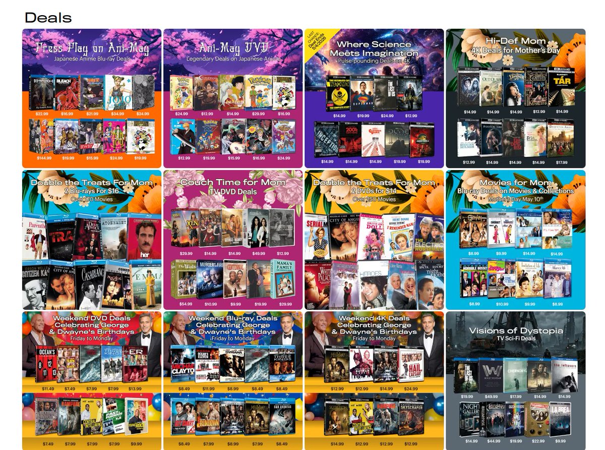 Wario64's tweet image. Anime Blu-ray deals &amp;amp; more on GRUV (extra discount w/ code FIRSTGRUV15) buff.ly/c0dmslE #ad