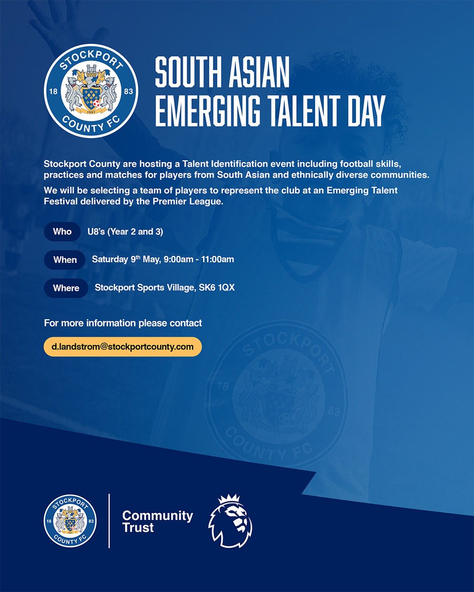 Stockport County Community Trust tweet media