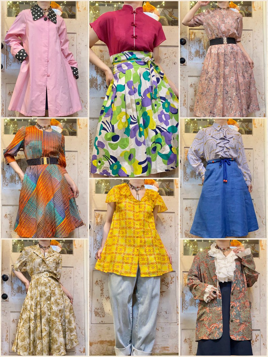 tavenova0209's tweet image. -new arrival-

今週も新商品たくさん入荷しました❤︎
紹介できていないアイテムまだまだありますので是非店頭でチェックしてください♬
随時紹介もしていきますので投稿チェックもお願いします✴︎

🎉All CLOTHING 20%OFF &amp;amp; ¥5500以上ご購入で小物類20%OFF🎉
4/29〜5/10ポイント２倍❤️‍🔥
#古着 #札幌