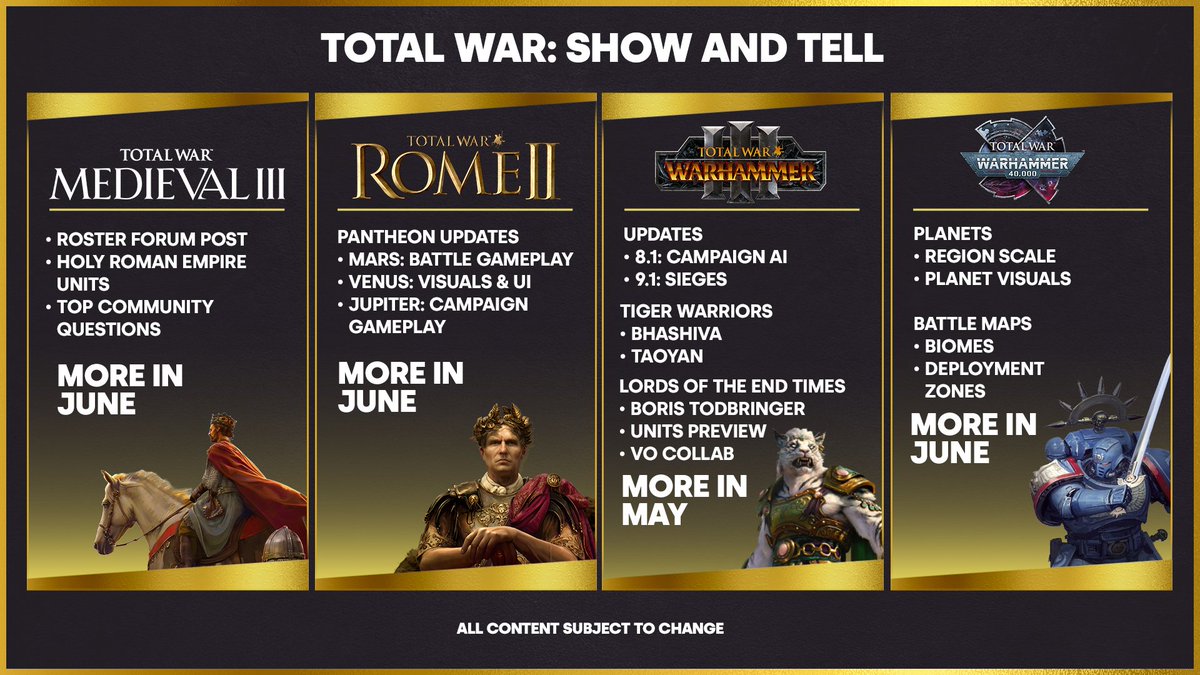 Total War tweet media