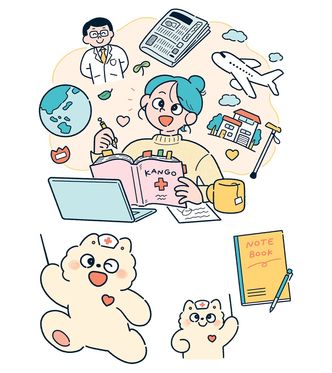 SANNO｜イラストレーター tweet media