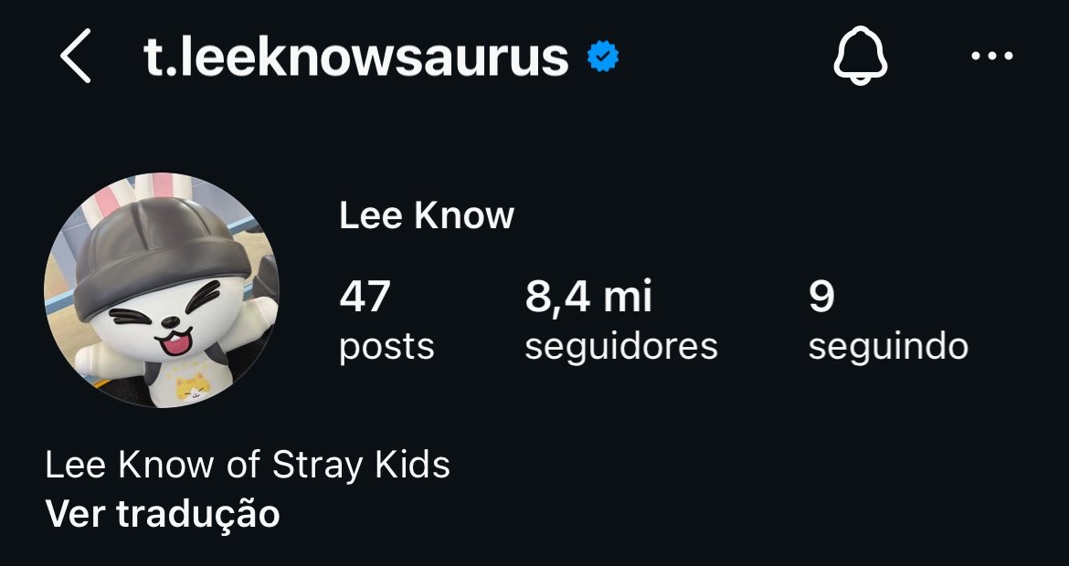 StrayKidsBrasil's tweet image. 「 #INSTA • 01.05.26 」 
Fofuxo! O Lee Know atualizou a foto do perfil no Instagram ✨🥰

@Stray_Kids #StrayKids #스트레이키즈