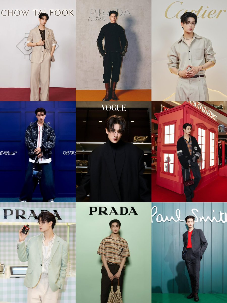 ถ้าพูดถึงชื่อ #KHUNPOL 
ไม่ว่าอยู่กับแบรนด์ไหนก็มีแต่คำว่าเหมาะสม — 👔🌟