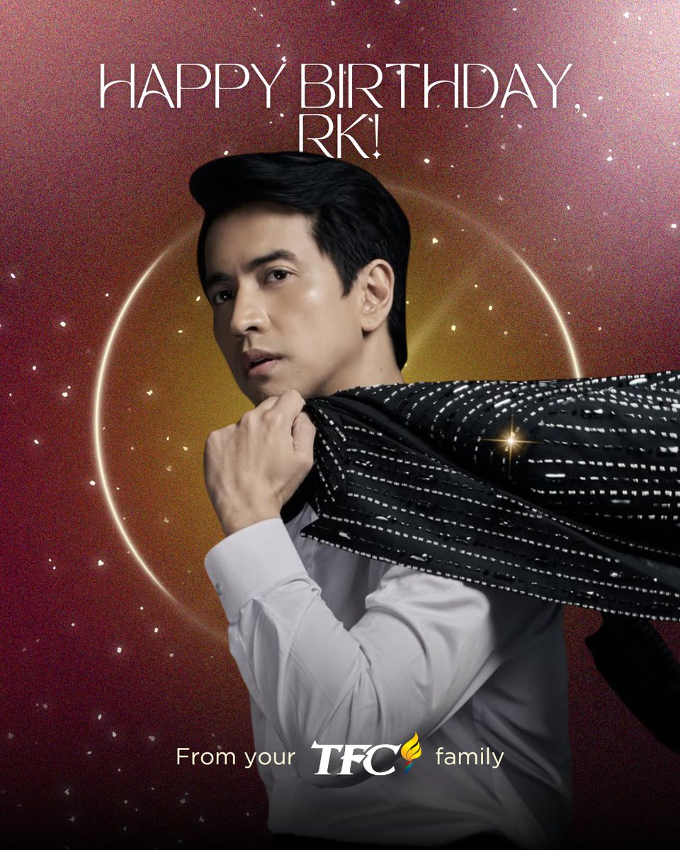 Happy Birthday Rks Happy Birthday, RK! 🤩🎉 Your TFC family wishes you all the best ...