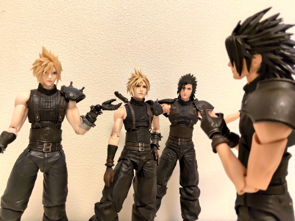 プレイアーツ真のクラウドだ いらっしゃいませぇぇぇ！ #FF7R