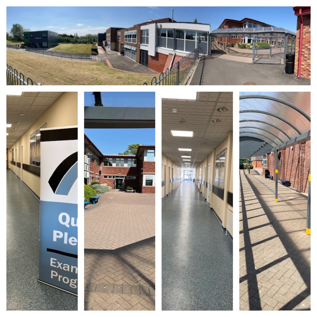 CroftonAcademy's tweet photo. Period 5 Friday and we’re finishing the week strong 💪 Pupils in their classes &amp; learning right to the end, empty corridors, the final hour of Day 2 of the GCSE Art exam underway. A brilliant learning climate with high standards and expectations to allow for success #WeAreCrofton https://t.co/jnS4LlIGmT