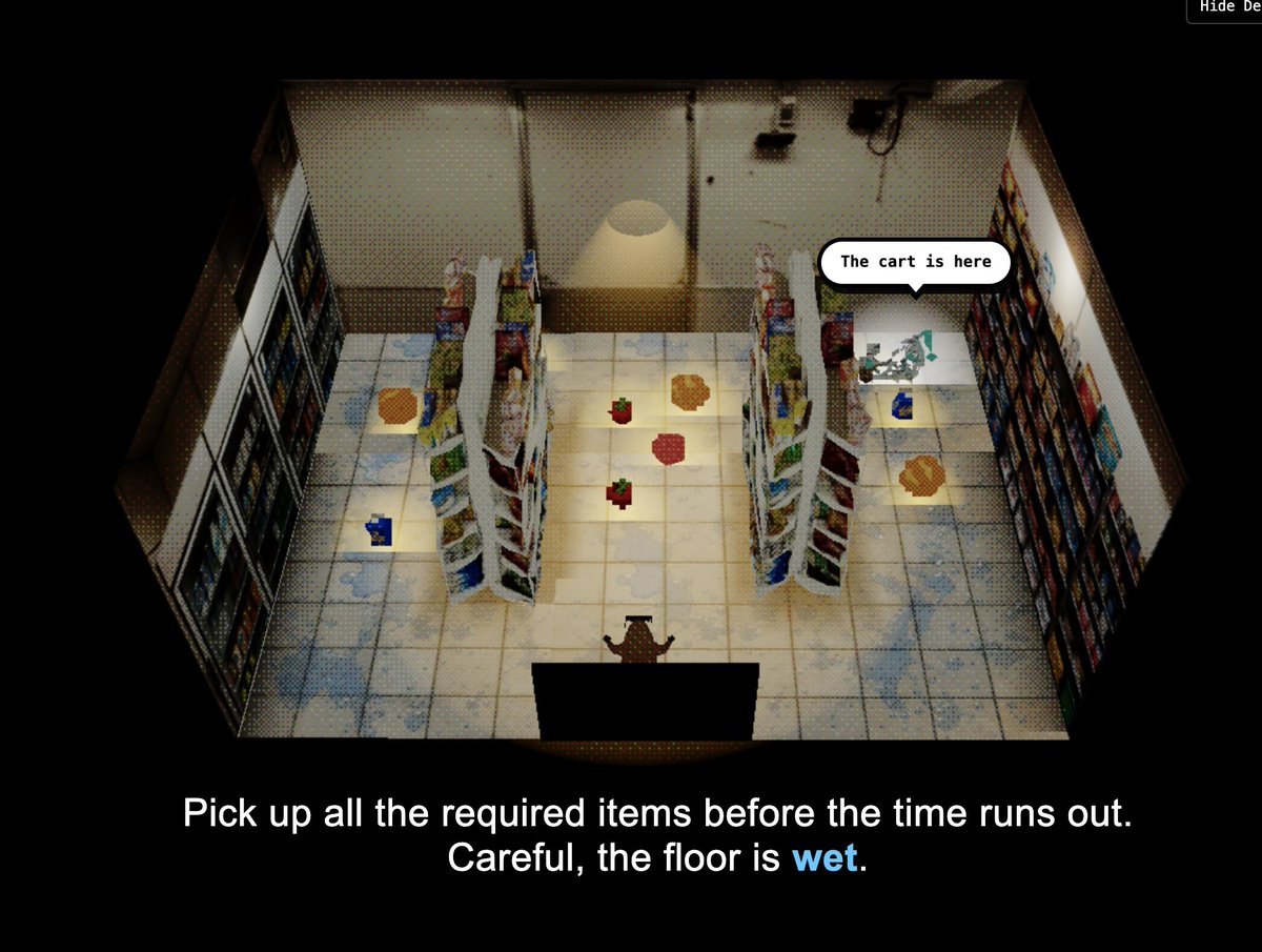leocooout's tweet photo. almost 400 orders completed in the Capybara game (165 today) and the songs were played more than 700 times  #vibejam

also using the last few mins to push new updates to https://t.co/0Uz8F8aaZk

v1.1.2:
- update the mini mart floor to look visually wet + added it to the subtitles 
- shortened the 1-minute timer to 45 sec to make it challenging 
- improved the UI when timer is running out, somer users didn't even know there was a timer 
- added new languages based on /stats (hindi, german, spanish) 

https://t.co/yb9cFAPmHZ