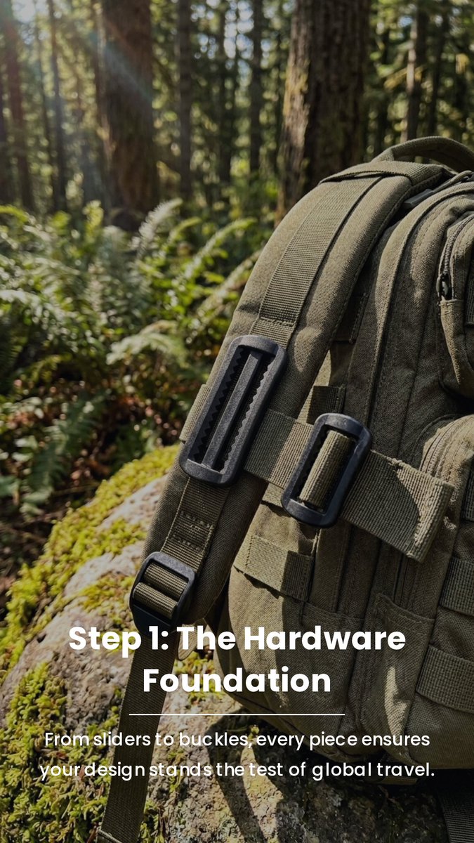 sh_luggage's tweet image. Step 1 of every great bag? The hardware.
Because durability isn’t added later—it’s built from the start.

From sliders to buckles, SHLI components ensure your products perform across every journey.

#Luggage #Bag #OEMSupplier #B2BManufacturing #TravelGearIndustry  #SHLI