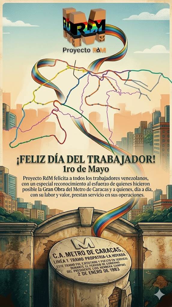 Proyecto RdM. Reconstrucción del Metro Caracas tweet media
