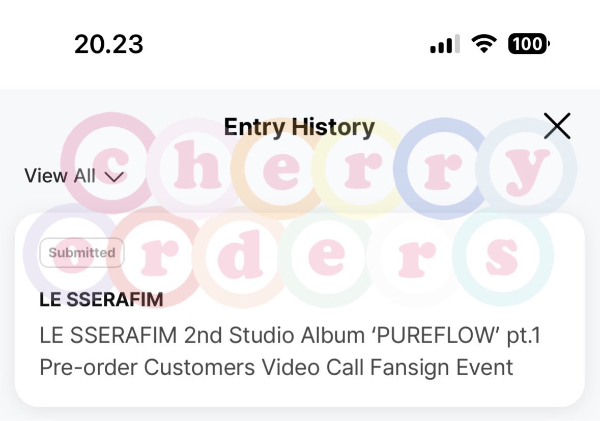 cherryorders's tweet photo. 🍒 UPDATE 05/01
☑️ STATUS: ORDERED

LE SSERAFIM - PUREFLOW pt.1 +RAFFLE PO sudah diorderkan ✨

untuk selanjutnya, status barang akan diupdate secara berkala melalui hashtag #cherryz_update 🍒 https://t.co/O2Blgr765h
