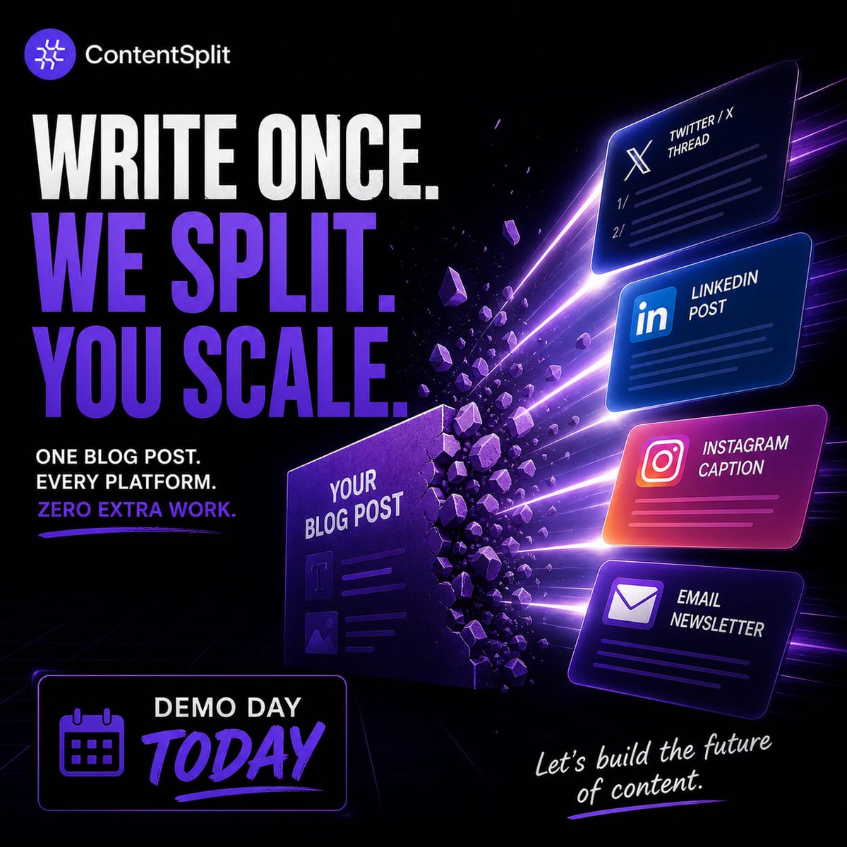 Contentsplit tweet media