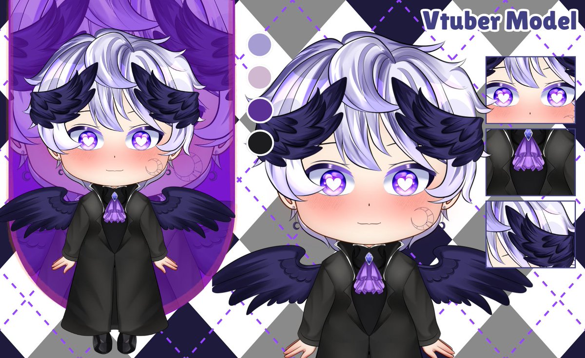 KirraStudio's tweet photo. ✨ Open Commission! ✨
Model + Rigging starting at $95! 
Your package includes these advantages:
- Rigging &amp; Free Revisions 
- FREE PFP &amp; Background
Add-ons for your debut: Emotes, Eye Banners, &amp; Twitch Banners

#OpenCommission #ArtistOnTwitter #Vtubers https://t.co/611Y9j267V