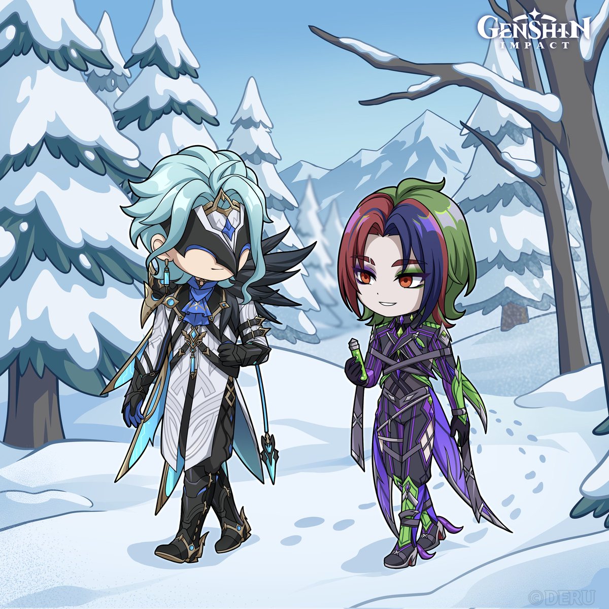 deru_vative's tweet photo. Spring in The Middle of Everwinter is approaching.
Snezhnaya is very close, but can winter last forever?
#dottore #genshinimpact #genshinoc #snezhnaya #fatui https://t.co/H7bbHu5KtC