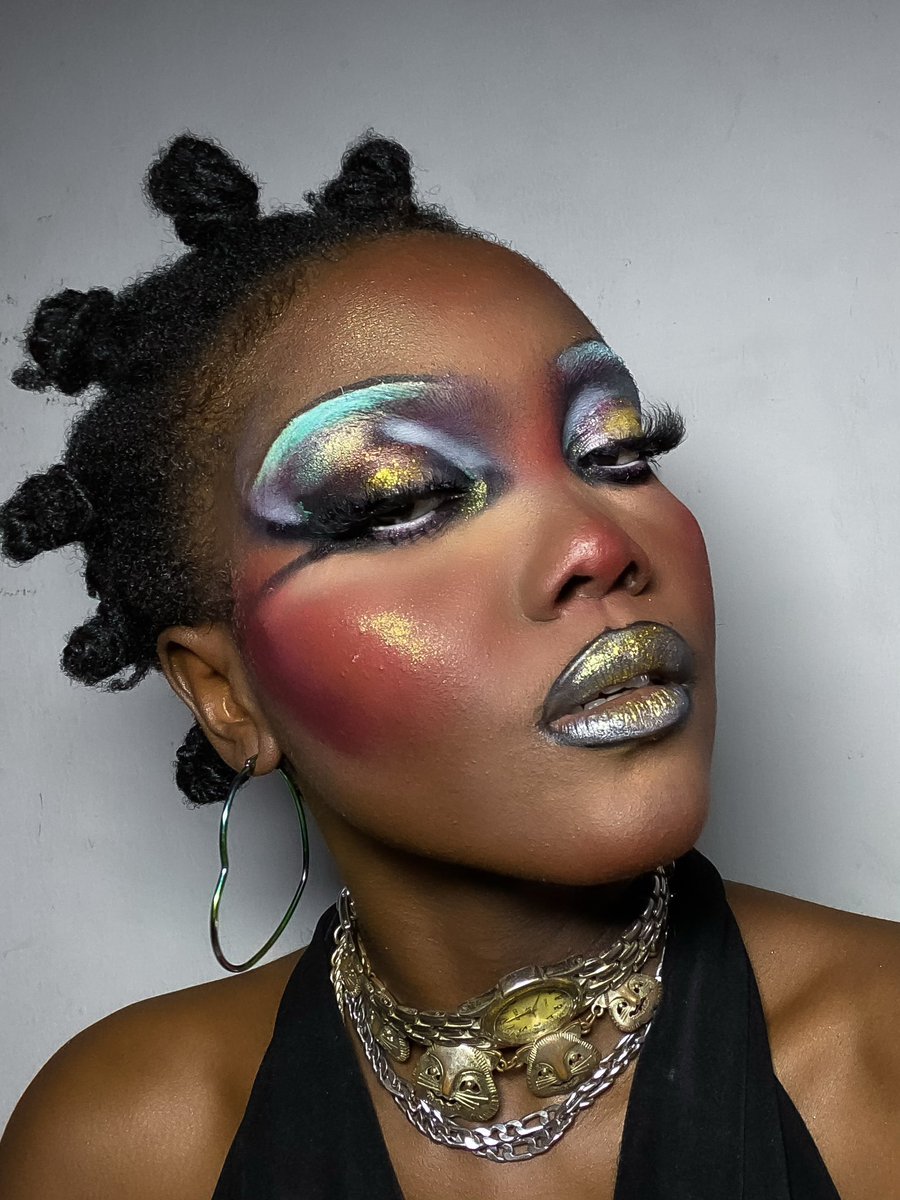 primeriesafrica's tweet photo. Make up is art! https://t.co/el0bACdmfF