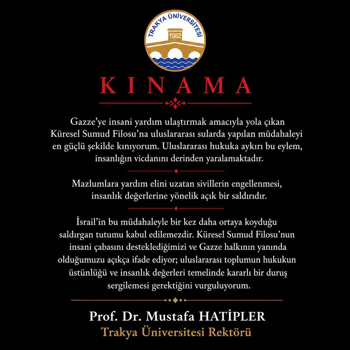 Trakya Üniversitesi tweet media
