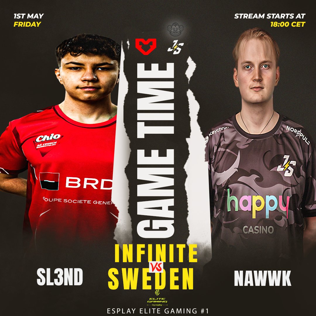 LiToNNCaster's tweet photo. 🇭🇺🎙️Ma kezdetét veszi az @Esplaycom Elite Gaming #1 ahol @sl3ndd és az @infiniteggro 3 meccset játszik:

@infiniteggro 🇪🇺 (@sl3ndd 🇭🇺)🆚@Lilmixgg 🇸🇪
⏰18:00 CET
@infiniteggro 🇪🇺 🆚 @JohnnySpeedsCS 🇸🇪
⏰19:00 CET
@infiniteggro 🇪🇺 🆚 #DJUF🇸🇪
⏰20:00 CET

🔴https://t.co/3AuDhOnvJR https://t.co/a6ZgN2T8gh