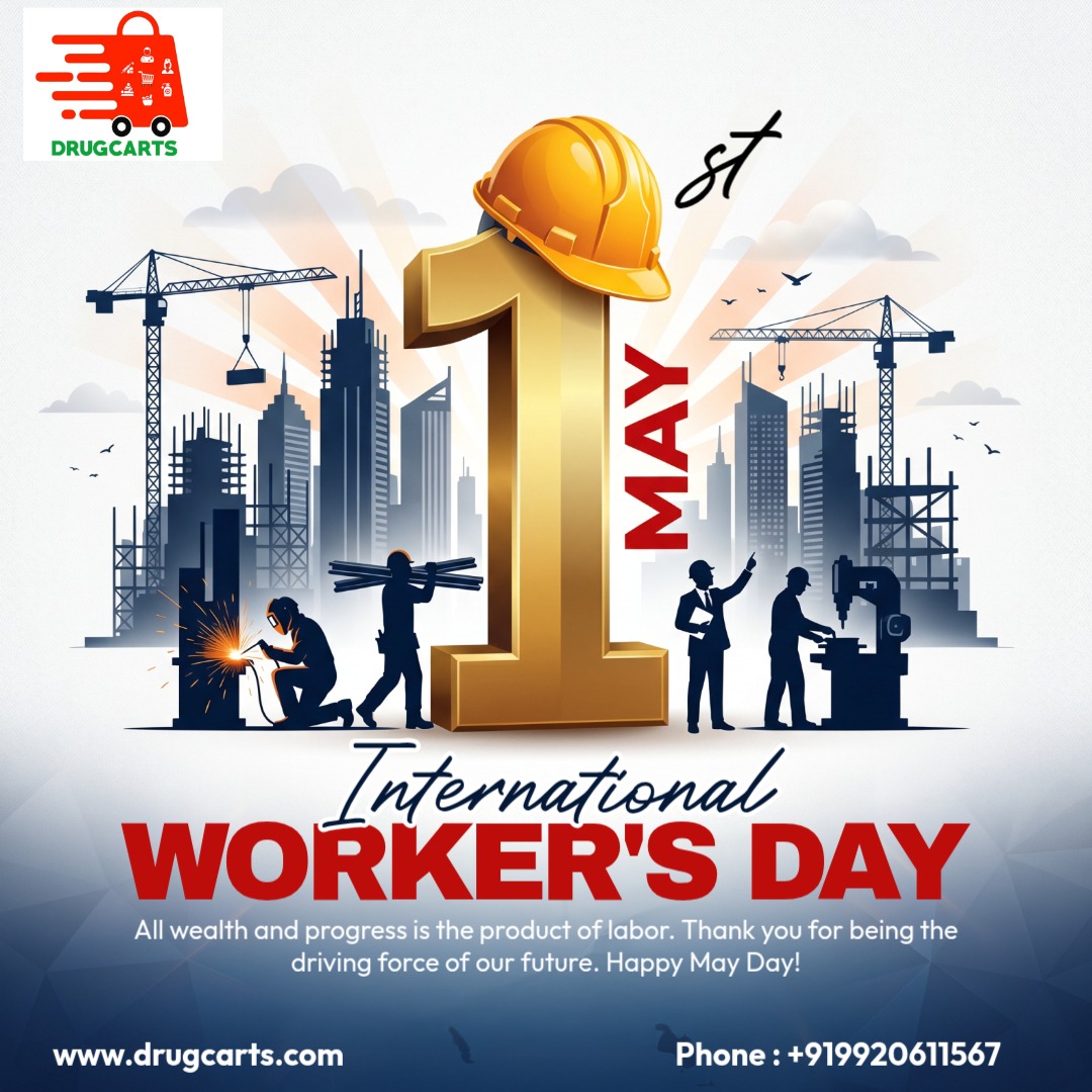 drugcarts's tweet photo. Happy International Workers Day 2026
#mayday #labourday  #drugcarts #healthcare #doctor #pharmacy #workersday #internationalworkersday https://t.co/xvSrY6uq4N