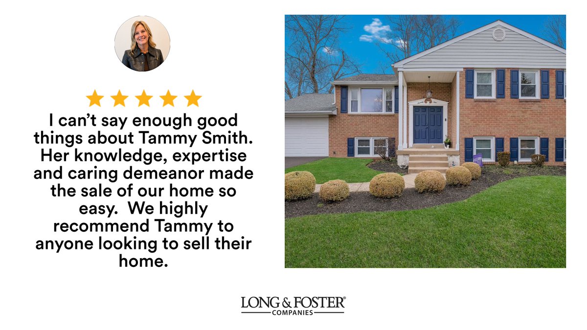 TammySm's tweet photo. My latest review for the property I just settled on.  Congratulations to my sellers and thank you so much for the review!! #soldfast #greatprice #abovelist https://t.co/90R4S5HZ7y