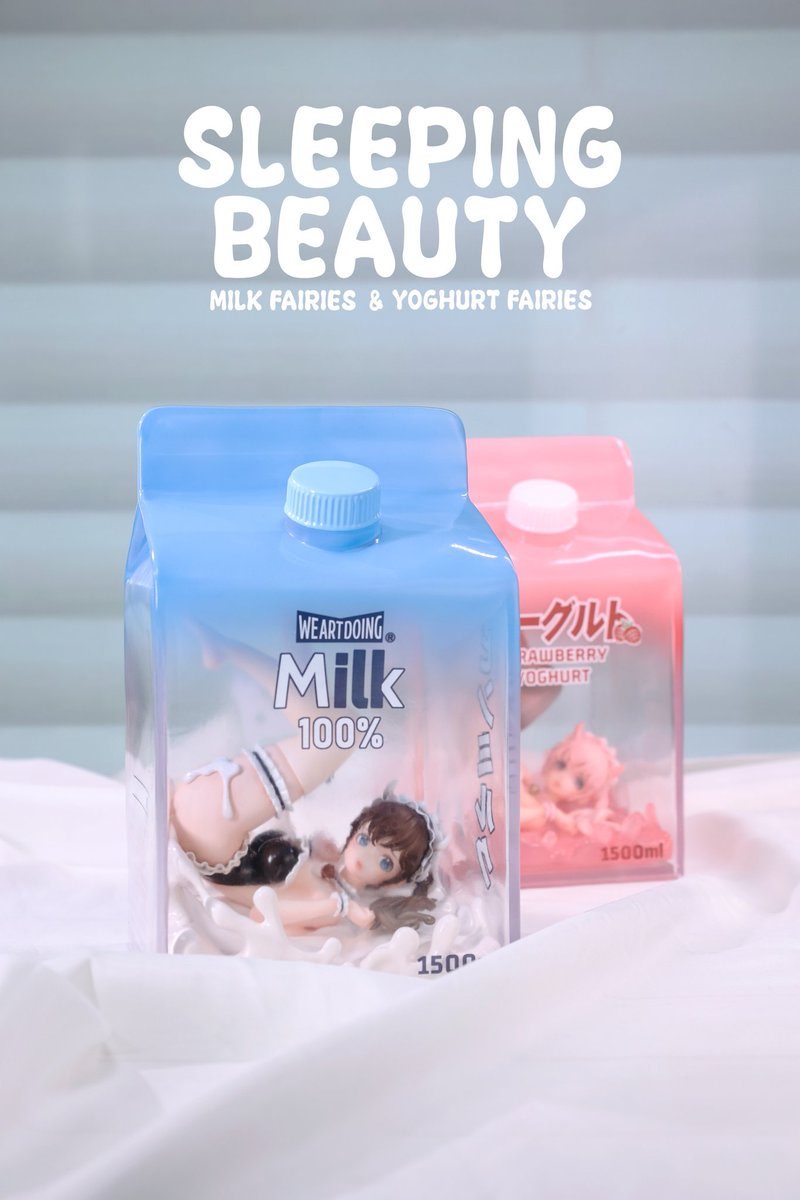 WeArtDoing's tweet photo. This morning 🥛 or 🍓 yogurt? The choice is yours～
Milk that tastes like morning light.
Sweet &amp; sour strawberry yogurt ~

Click to get yours👉
https://t.co/QFYTtrhVlU

#MilkLovers #YogurtAddict #Creamy  #MilkTime
#art  #arttoys  #toys  #designertoy #DarumaDoll #WeArtDoing https://t.co/3zBr6TpxH3